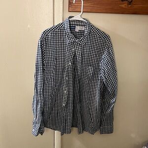 Old Navy Monochrome Gingham Check Shirt